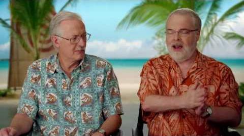 Moana Directors On Set Interview - Ron Clements & John Musker