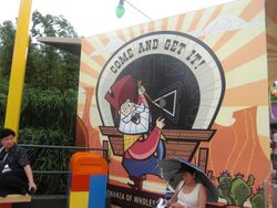 Stinky Pete as he appears in one of the games in .