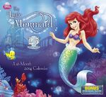 The Little Mermaid 25th Anniversary 2014 Calendar