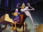 Paddywhack behind Darkwing.