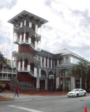 Bank of America building, downtown Celebration