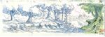 Forest view of Dunwyn Castle (pan)