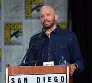 Jon Cryer speaks at the 2019 San Diego Comic Con.