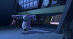 Sulley brings Boo back to her door