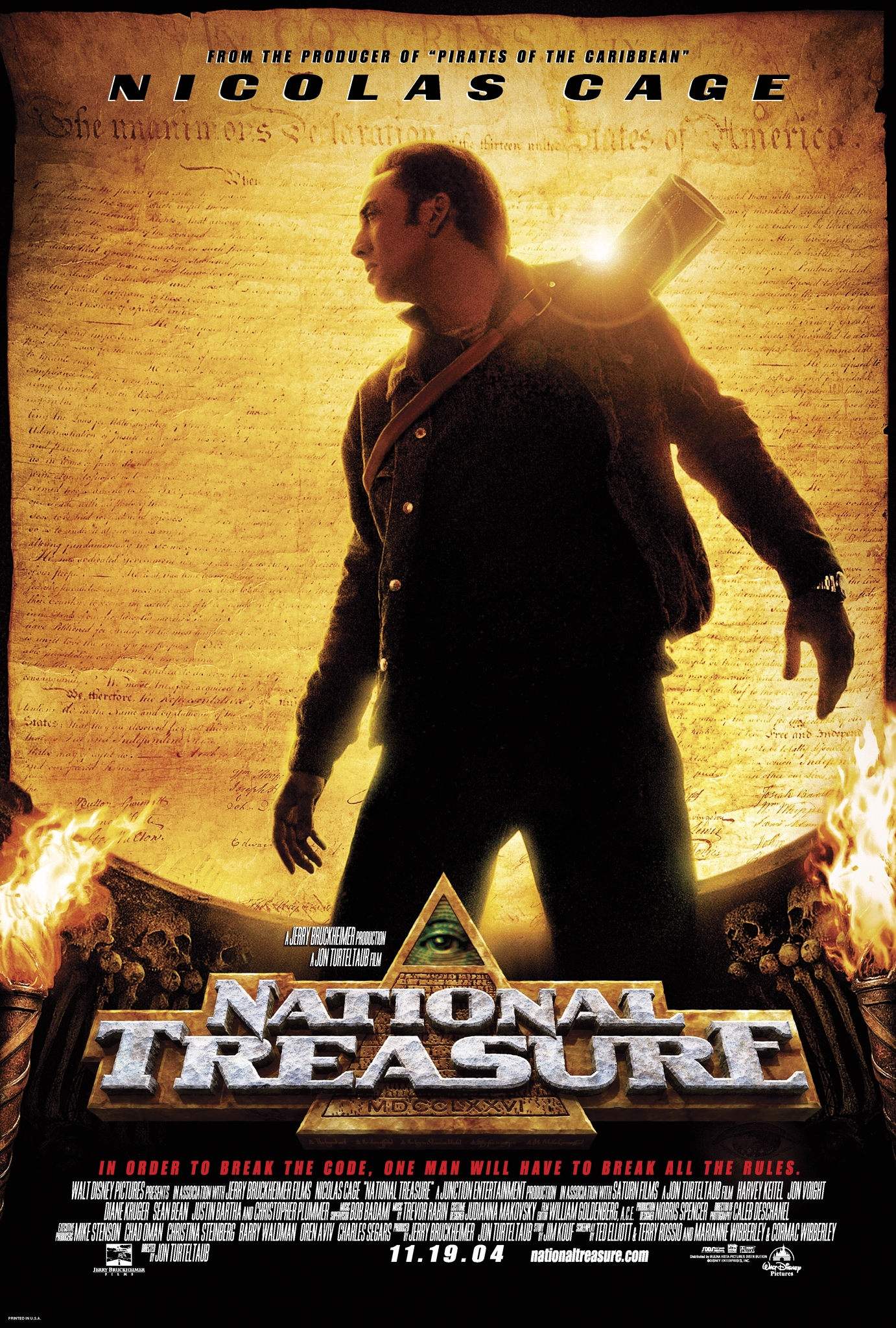 National Treasure 3′ In The Works at Disney, Diane Kruger, Jerry  Bruckheimer, Movies, National Treasure, Nicolas Cage