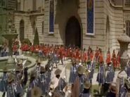 Athos and the Musketeers vs. the Cardinal's guards