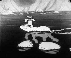 Scene from "Arctic Antics"