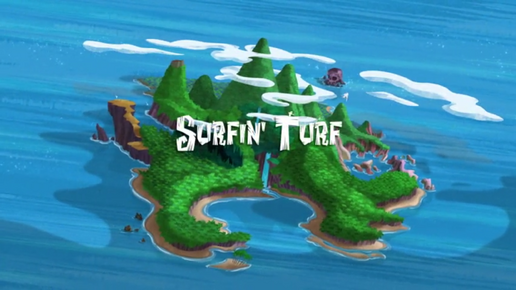 Surfin' Turf title card