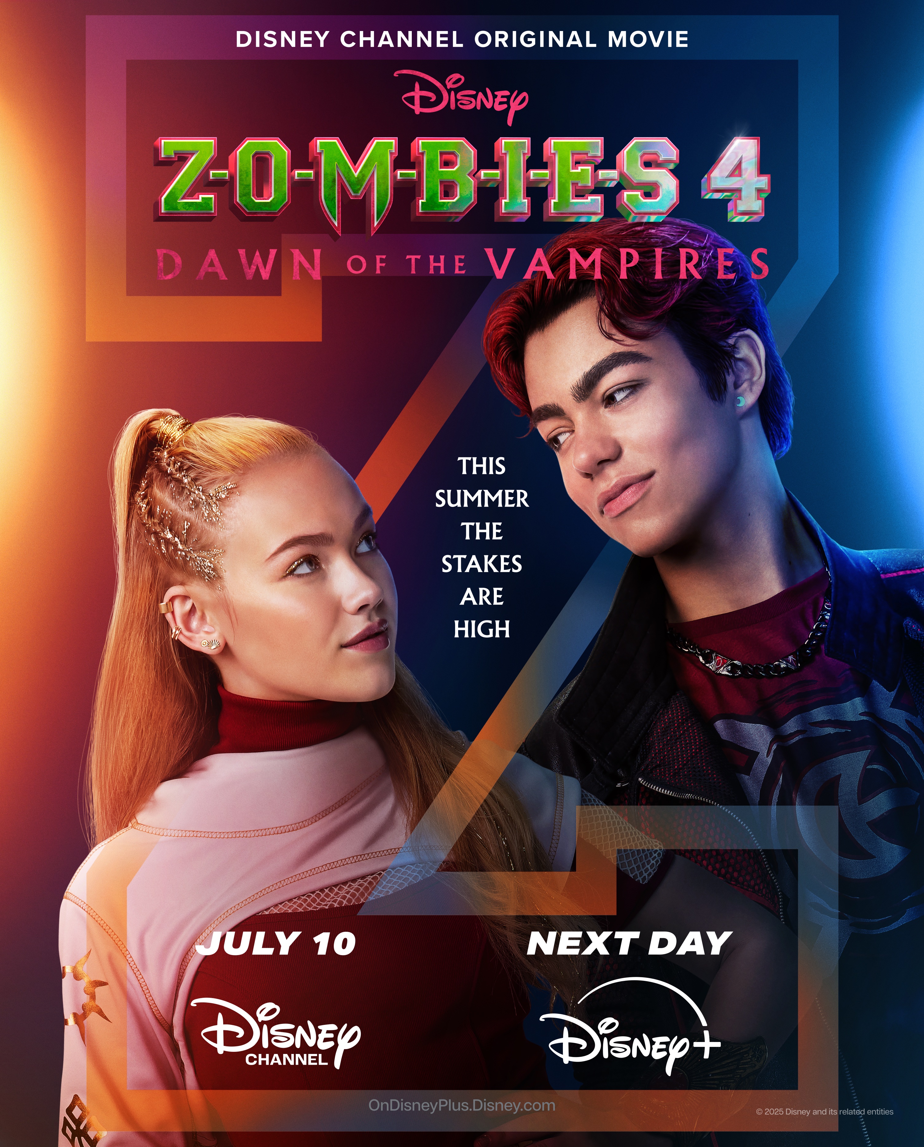 Zombies 4 Nova and Victor Poster