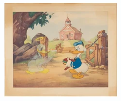 ディズニー セル画Donald's Better Self ドナルドの腕白時代 ディズニー セル画Donald's Better Self ドナルドの腕白時代