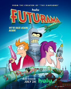 Futurama returns on Hulu.