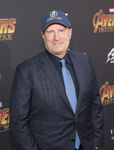 Kevin Feige at Avengers: Infinity War premiere in April 2018.