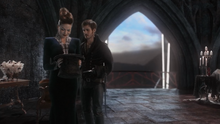 Once Upon a Time - 2x09 - Queen of Hearts - Evil Queen and Hook