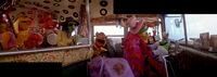 Dr. Teeth and the Electric Mayhem performing in their bus in The Muppet Movie.