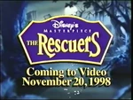 The Rescuers VHS trailer