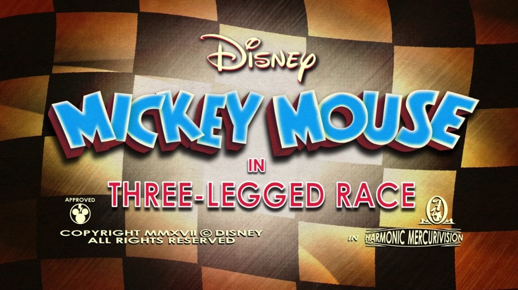 Three-Legged Race, A Mickey Mouse Cartoon