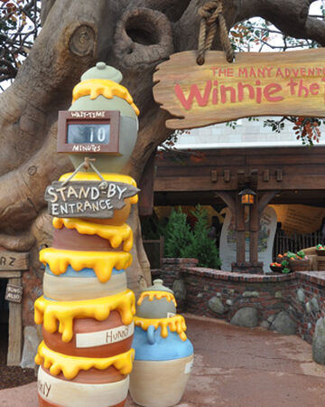 The Many Adventures Of Winnie The Pooh Attraction Disney Wiki Fandom