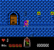 Beauty and the Beast NES Gameplay