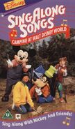 The 1996 UK VHS release, titled Camping at Walt Disney World.