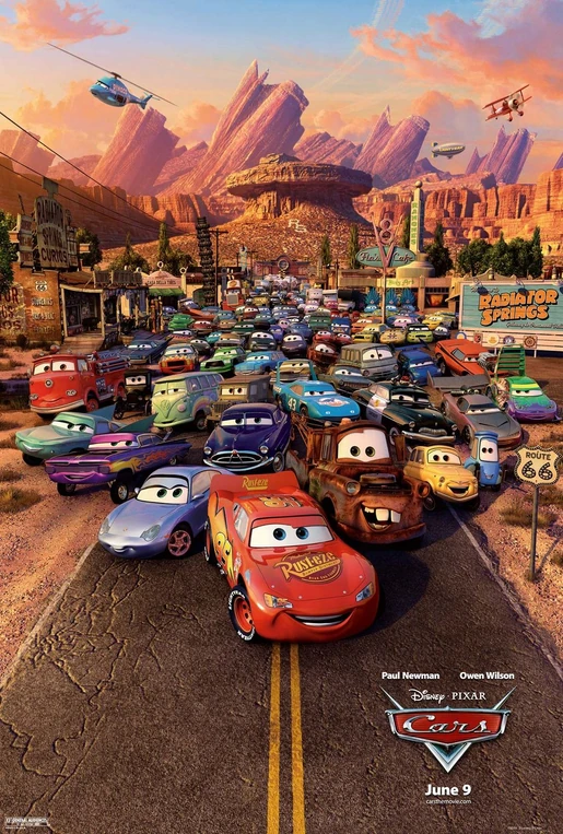 Cars theatrical poster