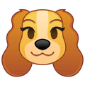 Lady's emoji for Disney Emoji Blitz