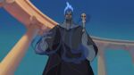 Hades conjures a skull pacifier