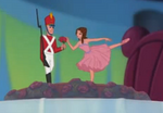 El Soldado de Plomo y la Bailarina en House of Mouse.