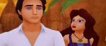 Vanessa and Eric in Kingdom Hearts II.