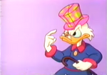 Scrooge in the opening to The Disney Afternoon