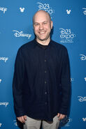 Dan Scanlon attending the 2019 D23 Expo.