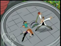 Kim Possible's Spot the Diff cameo