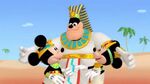 Pharaoh Pete mickey and minnie mouse 