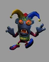 A Harlequin Blotling in Dark Beauty Castle