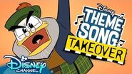 Glomgold Theme Song Takeover 💸 DuckTales Disney Channel