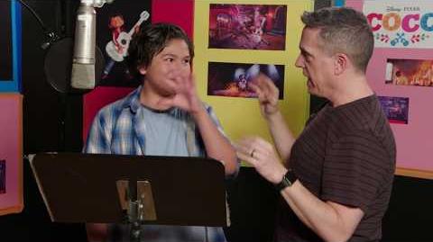 Jaime Camil & Anthony Gonzalez Voice Recording for Pixar's Coco