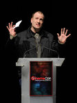 Kevin Feige speaks onstage at the 2011 CinemaCon.