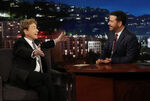 Martin Short visiting Jimmy Kimmel Live in March 2017.