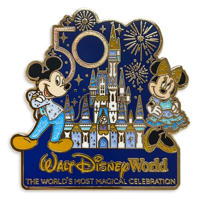 DISNEY 2007 WDW EPCOT 25th ANNIVERSARY MICKEY & MINNIE MOUSE PIN MONORAIL 