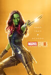 Poster gold gamora