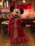 Minnie at the Lucky Nugget in Disneyland Paris