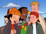 Spinelli and Vince laughing