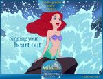 The Little Mermaid Diamond Edition Finding Your Voice Means Singing Your Heart Out Promotion