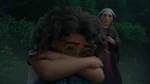 A tearful Mirabel found by Alma.