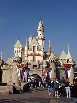 Disneyland sleeping beauty castle