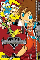 Cover of Volume I of the Kingdom Hearts: Chain of Memories manga