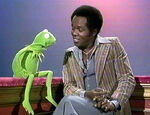 Kermit with Lou Rawls