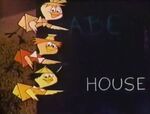 Students spell house