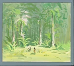 Концепт-арт художника студии Disney.