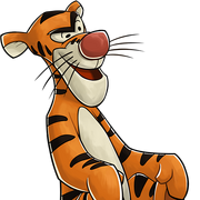 Tigger's portrait in Disney Heroes: Battle Mode.