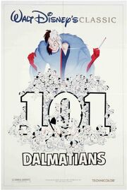 101 Dalmatians Re-Release Poster